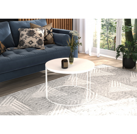 Konferenční stolek NOEL Bílý+Bílý