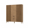 Šatní skříň ENTSIAN 185, Dub Artisan
