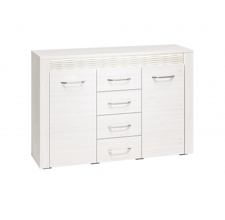 Komoda CLERMONT 07, borovice sněžná Komoda CLERMONT 07, borovice sněžná