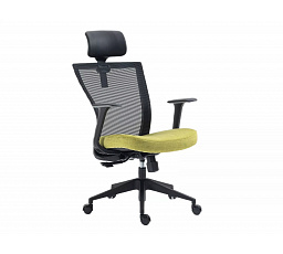 Kancelářské křeslo Q-328H, Černá/Zelená