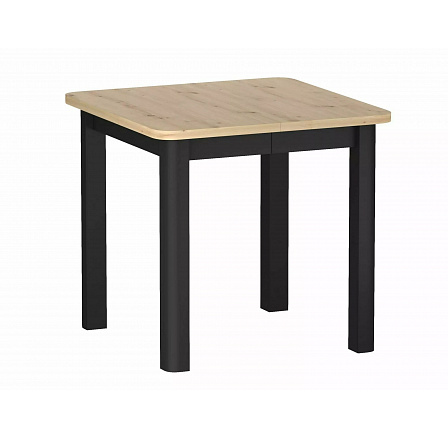 STŮL OSKAR DĽB ARTISAN / ČERNÝ 80(200)x80