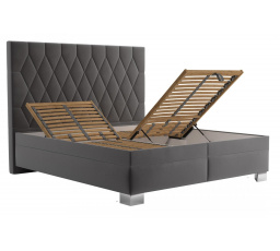 Postel Simon 180x200, šedá