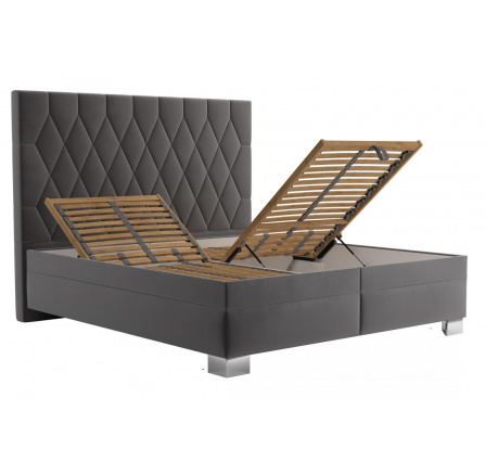 Postel Simon 180x200, šedá Postel Simon 180x200, šedá