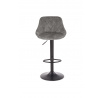 Barová židle H101, šedý Velvet