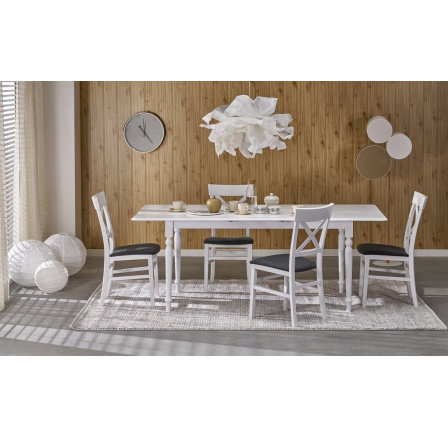 Jídelní stůl NELSON, bílý