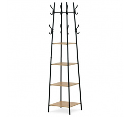 Věšák, mdf, přírodní, GD-170 OAK