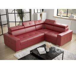 Rohová sedací souprava MARGO II 270×197 přírodní kůže - pravá, přírodní kůže - volitelná barva