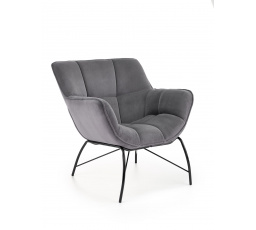 Křeslo BELTON, šedé