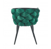 Židle velvet zelená K47-FXJG B