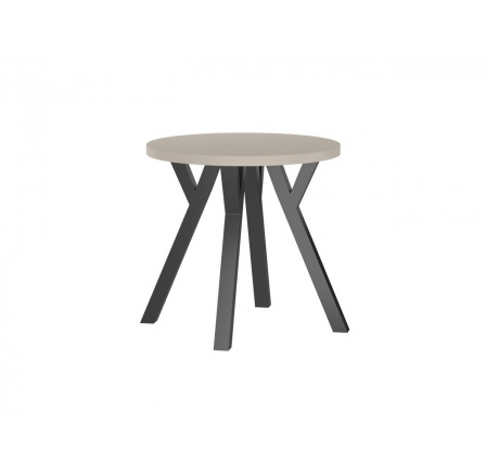 PŘEDPRODEJ -15% do 24.11 ! Kulatý stůl (kašmír + nohy Y) Fi80 ST(B80)-FX / Y