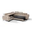 Rohová sedací souprava ASPEN MAX 260x260 cm - hnědá Terra 26, levá