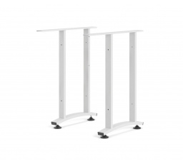 Rohové nohy stolu Office 438 bílé