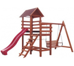 Zahradní dětské hřiště DAISY Teak