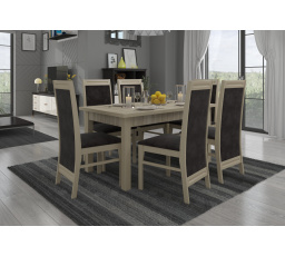 Sada stolu s židlemi RODOS 7 Sonoma