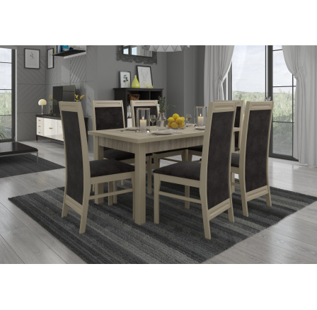 Sada stolu s židlemi RODOS 7 Sonoma