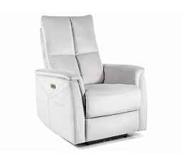 Polohovatelné křeslo NEPTUN M, Světle šedý Bluvel 03