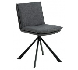 Židle Flynn tmavě šedá