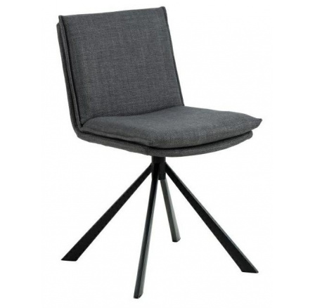 Židle Flynn tmavě šedá