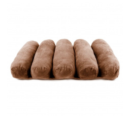 Vícepolohový polštář Sensly hnědý