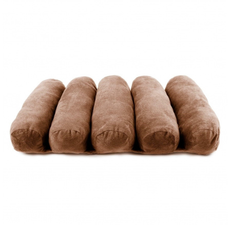 Vícepolohový polštář Sensly hnědý