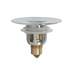 Univerzální zátka do dřezu 6 cm chromovaná