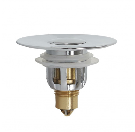 Univerzální zátka do dřezu 6 cm chromovaná