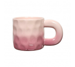 Hrnek Chubby růžový 330ml