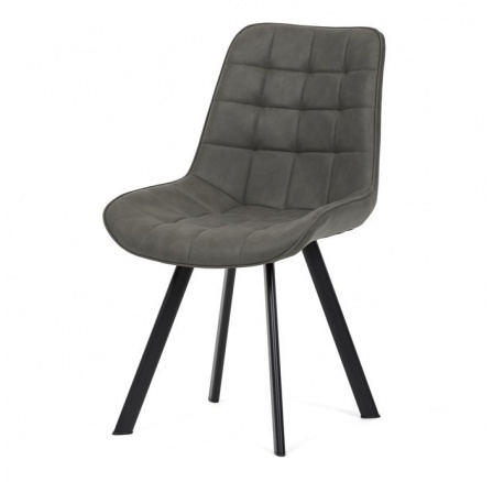 Jídelní židle, šedá, látka vintage, HC-V3066 GREY3