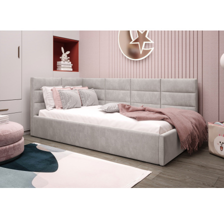 Postel ZAZU - béžová - T06, Levá strana