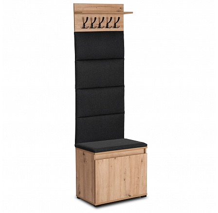 Sada do Předsíně VENORNA 60 cm Dub Artisan/Grafit