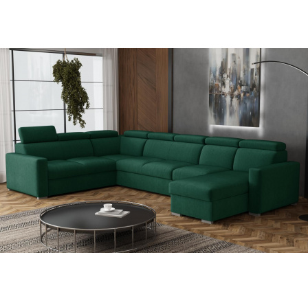 Sedací souprava Petrit U1 pravá Kronos zelená