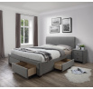 Postel MODENA 160, šedá