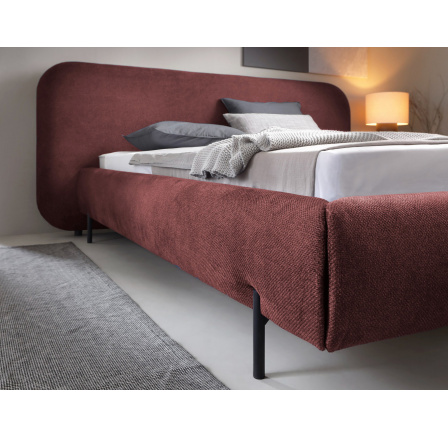 Postel Pointt + kovový rám / plynový píst / úložný box na lůžkoviny 160x200 Paolli 24 1