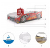 Dětská postel Auto bez matrace, Racer