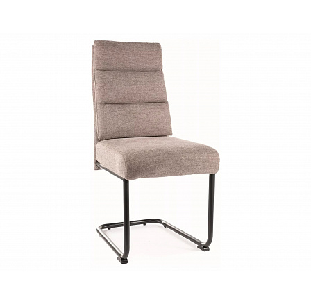 Jídelní židle BERRY, Brego Béžová 34/Černá Jídelní židle BERRY, Brego Béžová 34/Černá