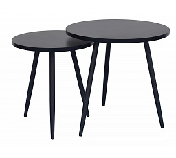 Set konferenčních stolů CLEO, černá