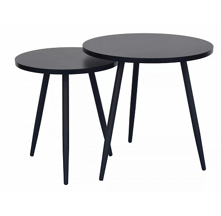 Set konferenčních stolů CLEO, černá