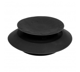 Silikonová zátka do dřezu černá