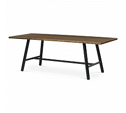 Jídelní stůl 220x90cm, dýha, ořech, HT-T1822 WAL