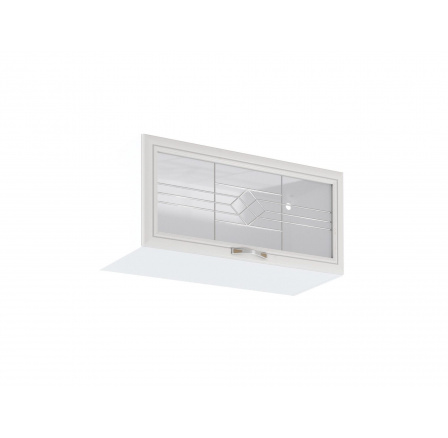 Kuchyňská horní skříňka Sycylia G80KS, bílá