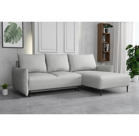 Sedací souprava Santino UNI světle šedá Sedací souprava Santino UNI světle šedá