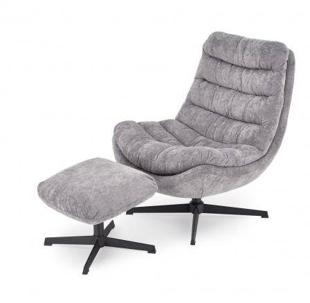 OLYMPIC křeslo odpočinkové šedé (1p=1ks)