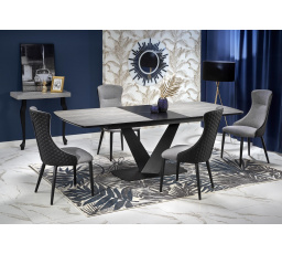 Jídelní stůl VINSTON, tmavě šedý