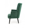 Křeslo DELGADO, zelené