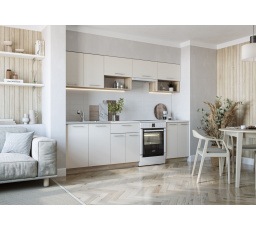 Kuchyňská linka VIOLA 260, dub sonoma/vanilka