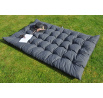 Matrace zahradní MAXI 180x115 cm - tmavě šedý melír