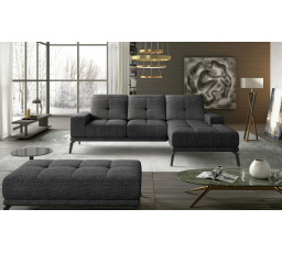 Rohová sedačka Torrense + Taburet Berlin 02 140x215 Pravá