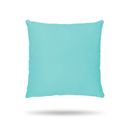 Bavlněný povlak na polštář tyrkysový 50x50