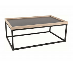 Konferenční stůl LAGOS A, Dub/Černá