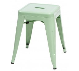 Stolička Paris zelená inspirovaná Tolix